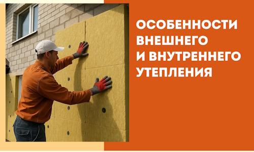 Какие особенности внешнего и внутреннего утепления в Лесосибирске