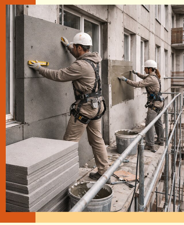 Утепление квартиры снаружи под ключ в Лесосибирске