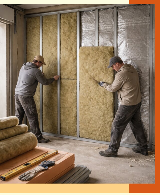 Утепление гаража изнутри в Лесосибирске от 7811 руб/м2 — работы и цена | ТепломастерЛсс