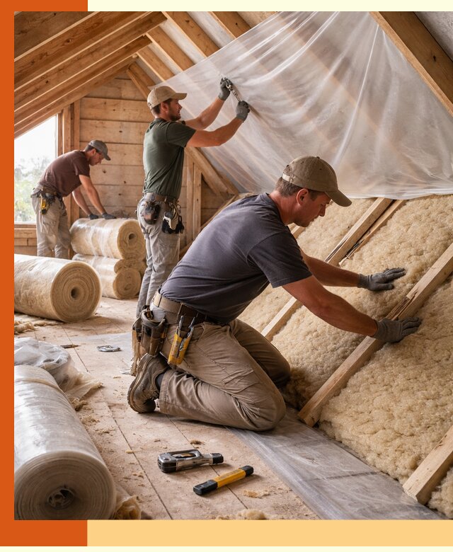 Утепление крыши изнутри в Лесосибирске: профессионально и надежно