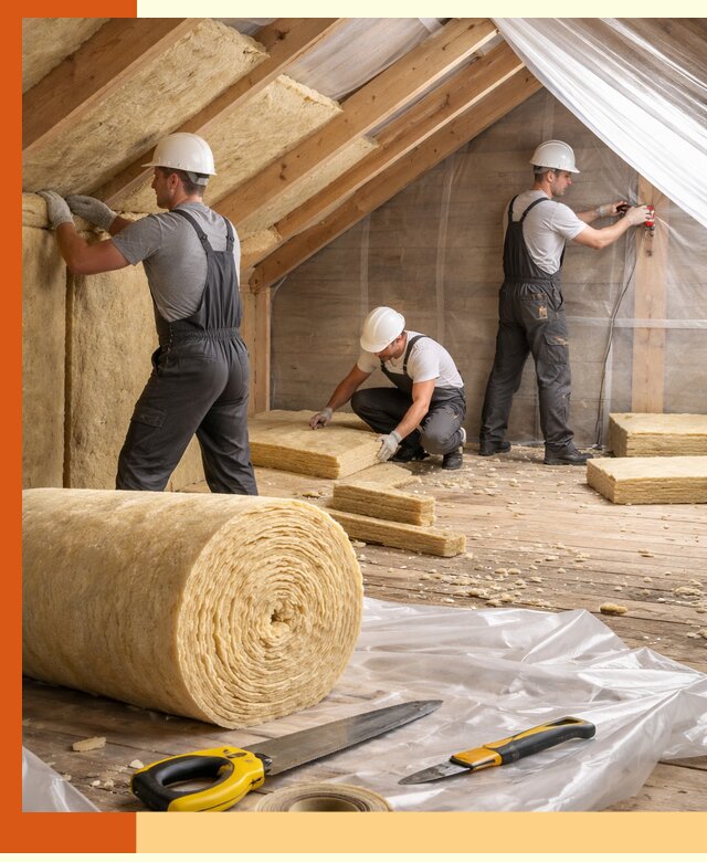 Профессиональное утепление мансарды в Лесосибирске качественно и надежно