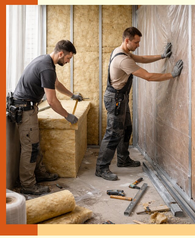 Профессиональное утепление лоджии в Лесосибирске эффективно и надежно