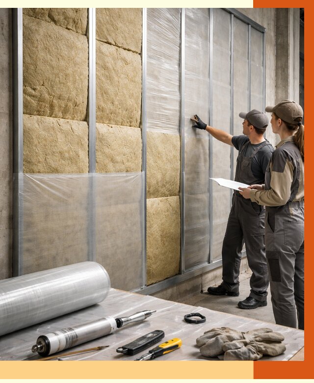 Утепление склада химсырья в Лесосибирске от 4687 руб. под ключ | ТепломастерЛсс