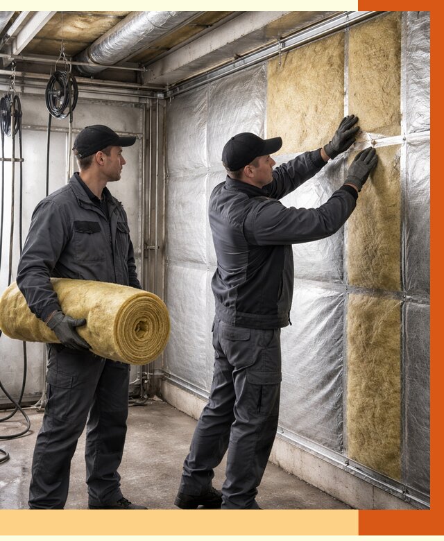 Утепление автомойки в Лесосибирске от 8853 руб./м2 — комплексное утепление под ключ | ТепломастерЛсс