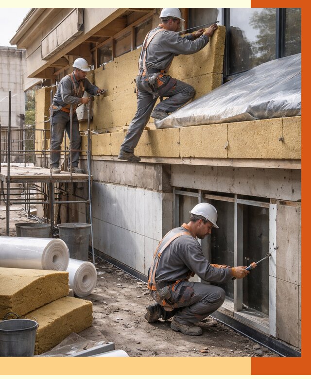 Утепление ресторана в Лесосибирске под ключ от 676975 руб/м2 | Комплексное решение от ТепломастерЛсс