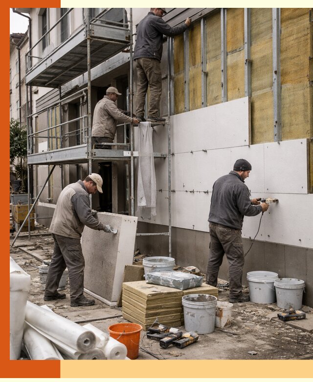 Утепление гостиницы под ключ в Лесосибирске с гарантией качества