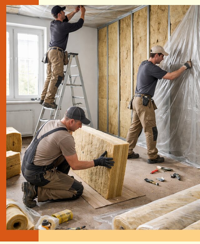 Утепление офисных помещений под ключ в Лесосибирске