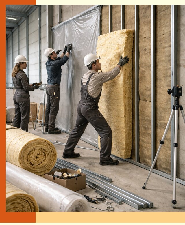 Утепление складского терминала в Лесосибирске профессионально и надёжно