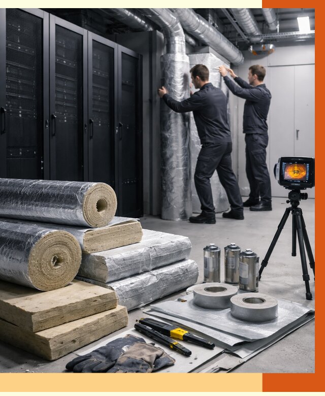 Утепление серверной в Лесосибирске от 8853 руб./м² — комплексно под ключ | ТепломастерЛсс