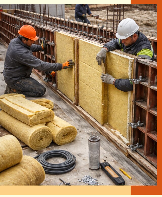 Теплоизоляция опалубки в Лесосибирске от 7499 руб. за м2 — услуги и монтаж | ТепломастерЛсс