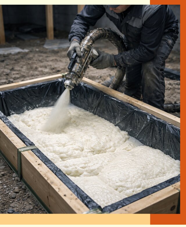 Заливка ППУ в формы в Лесосибирске от 2604 руб. — утепление форм под ключ | ТепломастерЛсс