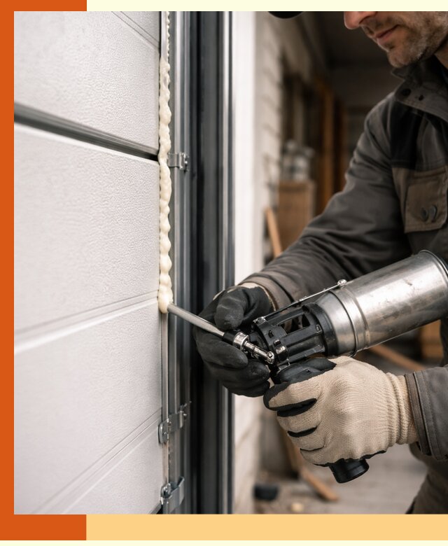 Заполнение пустот ворот в Лесосибирске профессионально и герметично