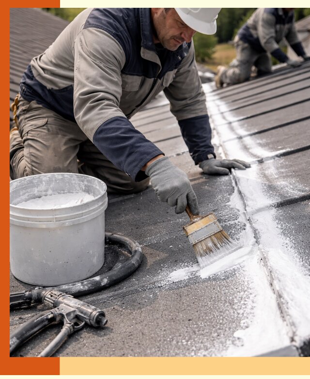 Утепление кровли жидкой теплоизоляцией в Лесосибирске