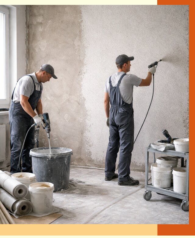 Утепление стен жидкой теплоизоляцией в Лесосибирске от 4374 руб/м² | ТепломастерЛсс