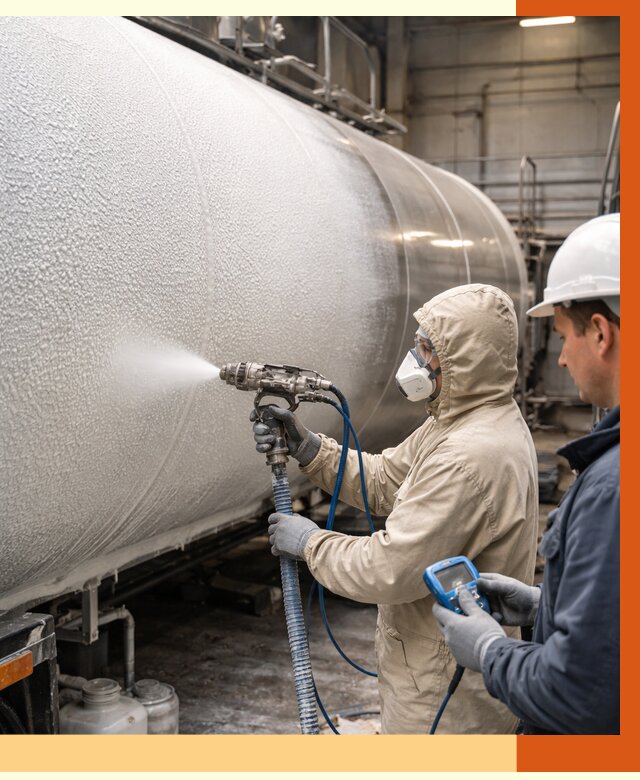 Утепление автоцистерны жидкой теплоизоляцией в Лесосибирске от 15102 руб. под ключ | ТепломастерЛсс