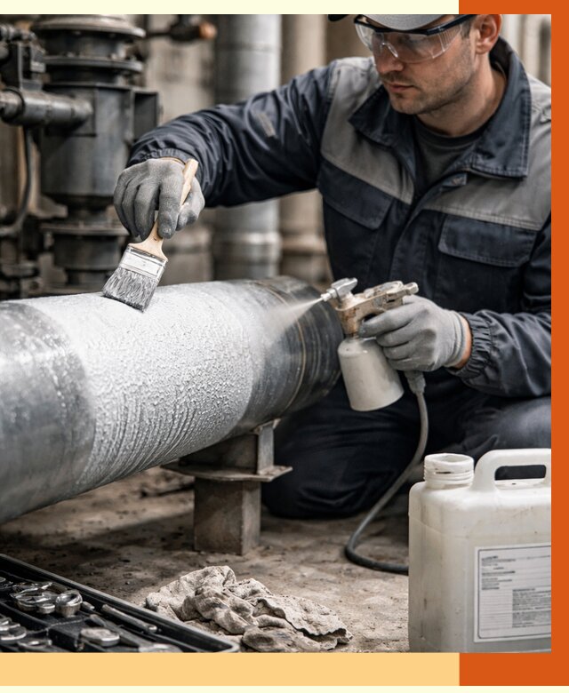 Утепление оборудования жидкой теплоизоляцией в Лесосибирске от 4687 руб. | ТепломастерЛсс