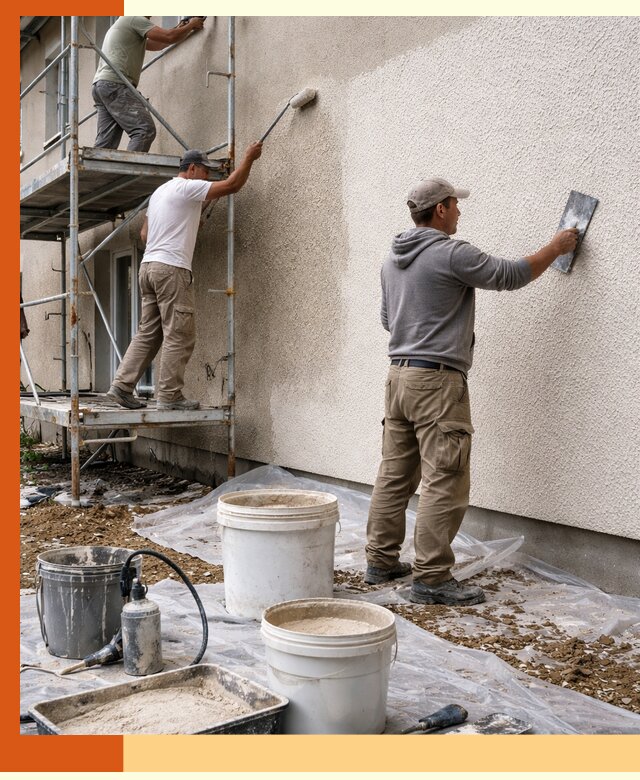 Утепление фасада жидкой пробкой в Лесосибирске