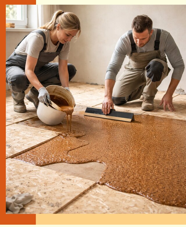 Утепление пола жидкой пробкой в Лесосибирске для квартир и домов