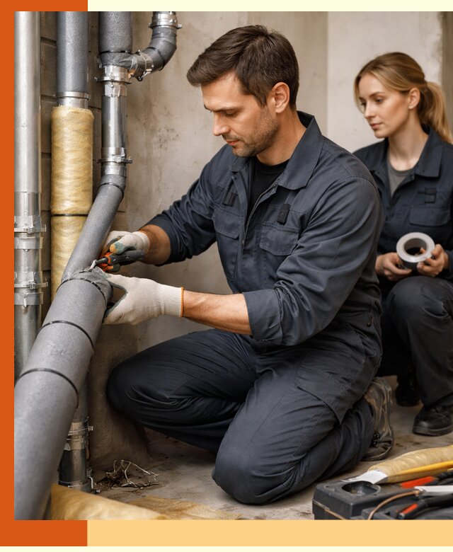 Шумоизоляция труб в Лесосибирске: профессиональная звукоизоляция под ключ