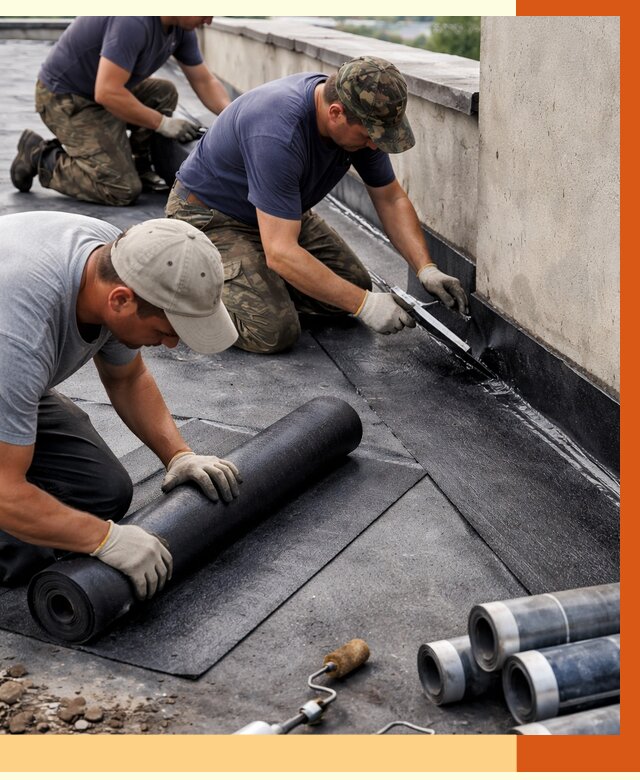 Гидроизоляция кровли в Лесосибирске от 4687 руб. — профессиональная гидроизоляция крыши | ТепломастерЛсс