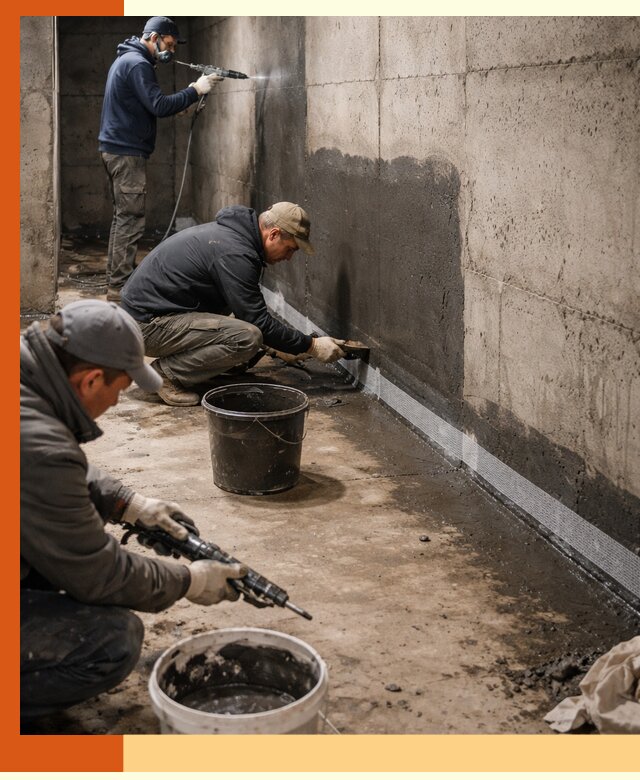 Гидроизоляция подвала в Лесосибирске — комплексная защита от влаги