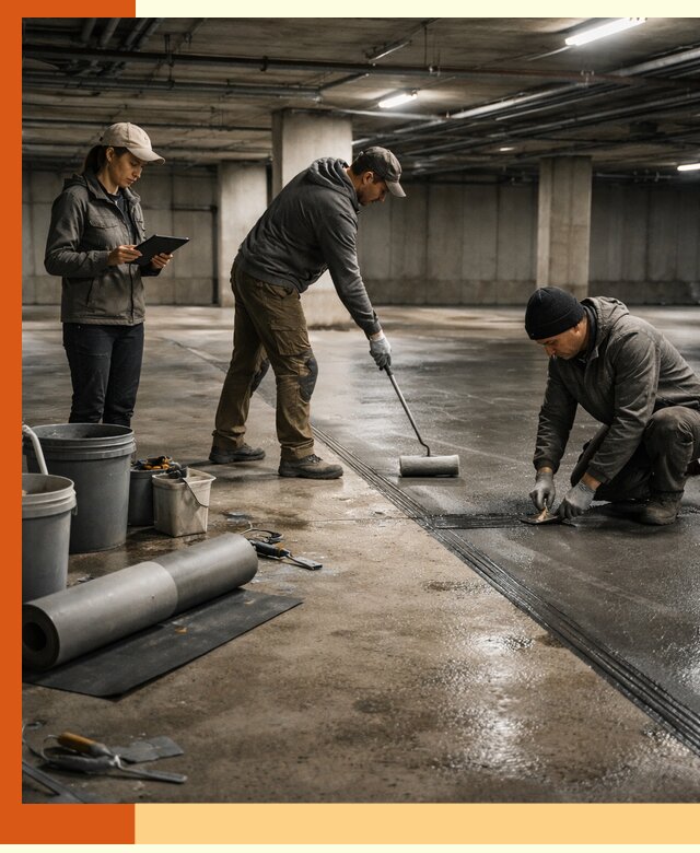 Гидроизоляция паркинга в Лесосибирске: качественная защита зданий