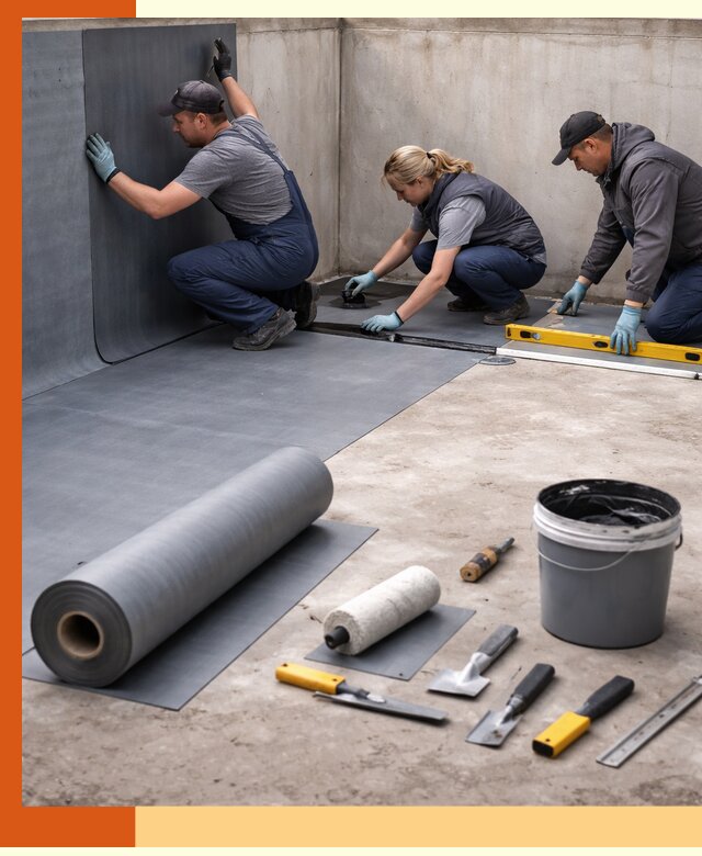 Гидроизоляция бассейна под ключ в Лесосибирске — надежная защита и герметизация