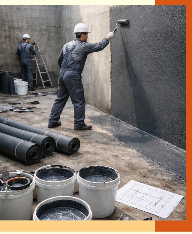 Гидроизоляция резервуара в Лесосибирске от 124980 руб. под ключ | ТепломастерЛсс