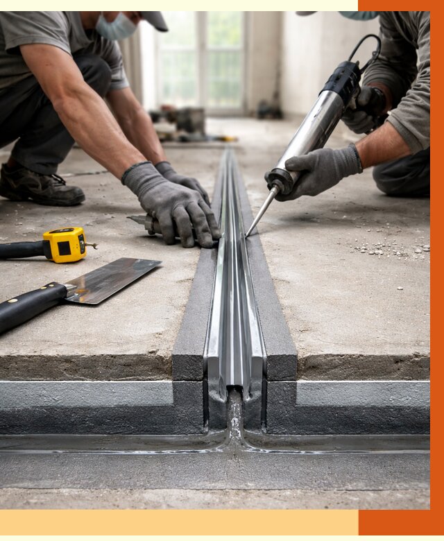 Гидроизоляция деформационного шва в Лесосибирске от 7811 руб. под ключ | ТепломастерЛсс