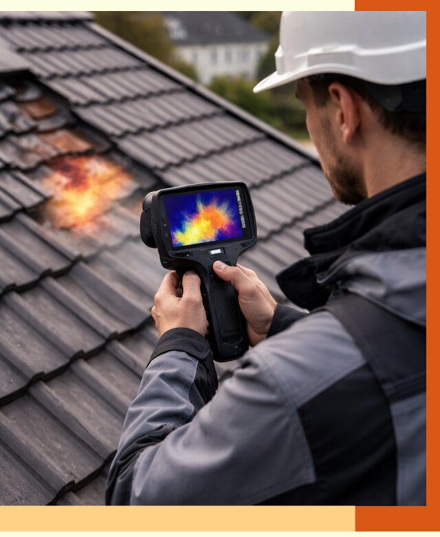 Тепловизионное обследование кровли в Лесосибирске от 4687 руб. — ТепломастерЛсс под ключ