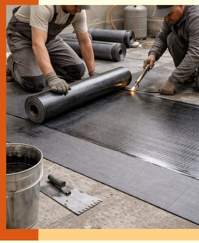 Монтаж гидроизоляционной мембраны в Лесосибирске для зданий и конструкций