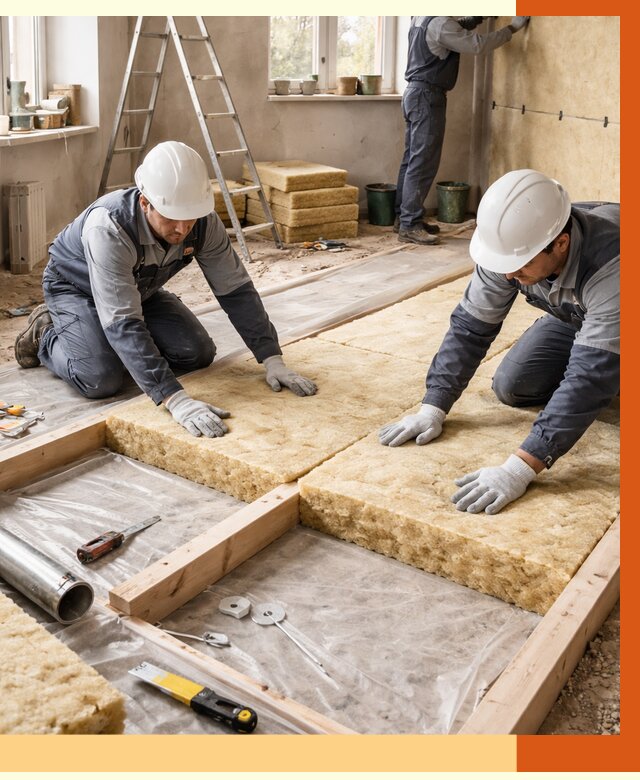 Восстановление теплоизоляции в Лесосибирске от 8853 руб. — ремонт утепления под ключ | ТепломастерЛсс