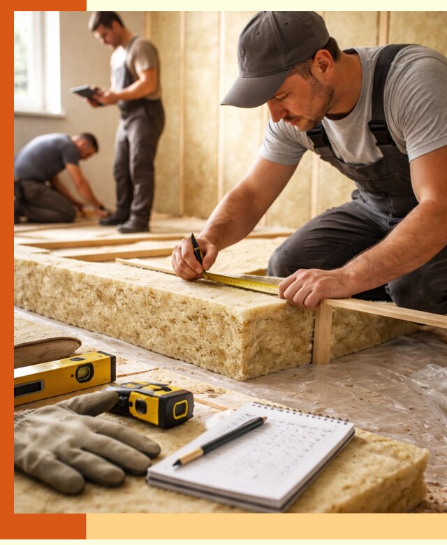 Расчет толщины утеплителя для зданий и помещений в Лесосибирске