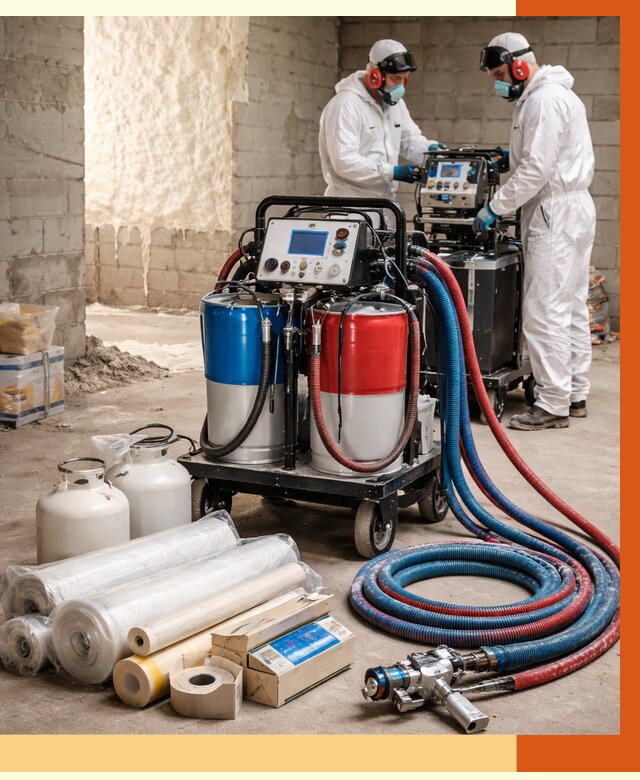 Аренда установки для напыления ППУ в Лесосибирске от 36453 руб. | ТепломастерЛсс