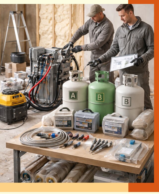 Продажа компонентов ППУ с консультацией в Лесосибирске от 4374 руб. | ТепломастерЛсс